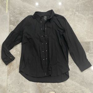 Mens Armani Exchange Button Down Long Sleeve Shirt - Size XXL